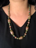LEELA GOLD FOIL NECKLACE