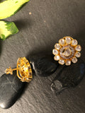 KIESHA MOISSANITE BIG STUDS
